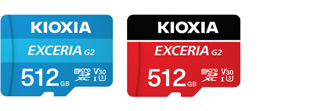 EXCERIA G2 microSDメモリカード 製品イメージ