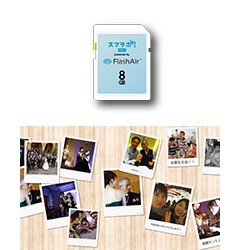 無線LAN搭載SDHCメモリカード「FlashAir™」のイメージです