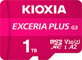 EXCERIA PLUS G3 microSD メモリカードシリーズ
