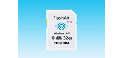 FlashAir Wireless LAN SDHC Memory Card