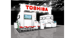 東芝ブースのイメージ画像です。