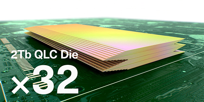 2 Tb QLC Die 32 Stack