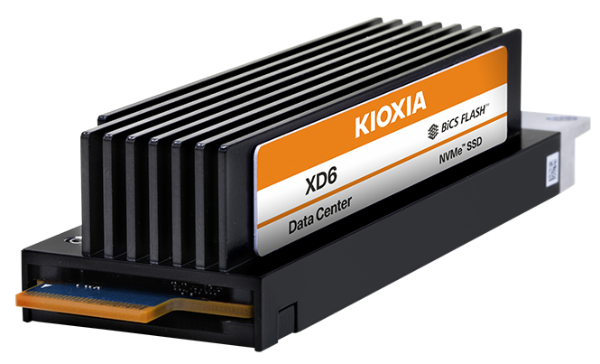 キオクシアXD6シリーズ：業界初、PCIe® 4.0対応でOCPの「NVMe™クラウドSSD仕様」に準拠したSSD