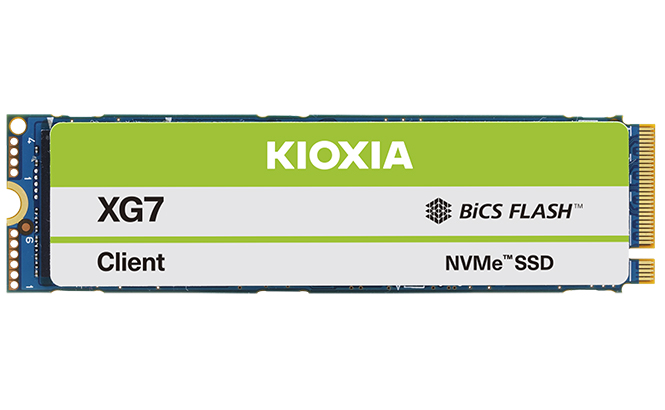 ハイエンドPC／ワークステーション向けPCIe® 4.0対応クライアントSSD：KIOXIA（キオクシア）XG7シリーズ