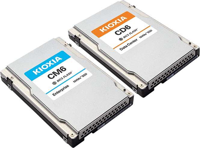 PCIe® 4.0とNVMe™ に対応したSSD：エンタープライズ向けKIOXIA CM6シリーズとデータセンター向けKIOXIA CD6シリーズ