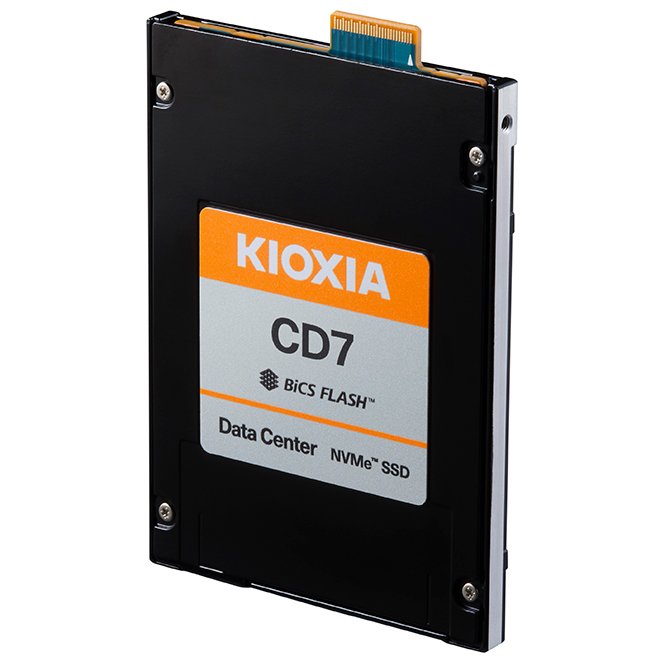 PCIe® 5.0向け次世代サーバー／ストレージ用フォームファクターE3.Sを採用したSSD「KIOXIA CD7 E3.S シリーズ」