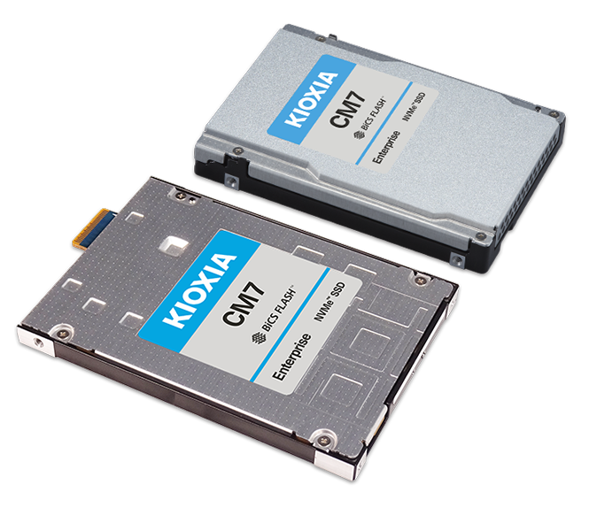 KIOXIA CM7 Series Enterprise NVMe™ SSDs Designed with PCIe® 5.0 Technology