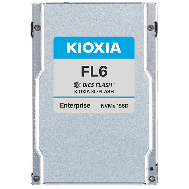 ストレージクラスメモリ（SCM）「XL-FLASH™」を搭載したNVMe™ エンタープライズSSD「KIOXIA FL6シリーズ」