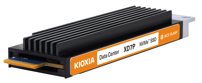 EDSFF E1.Sフォームファクターを採用したハイパースケールデータセンター向けNVMe™ SSD「KIOXIA XD7Pシリーズ」