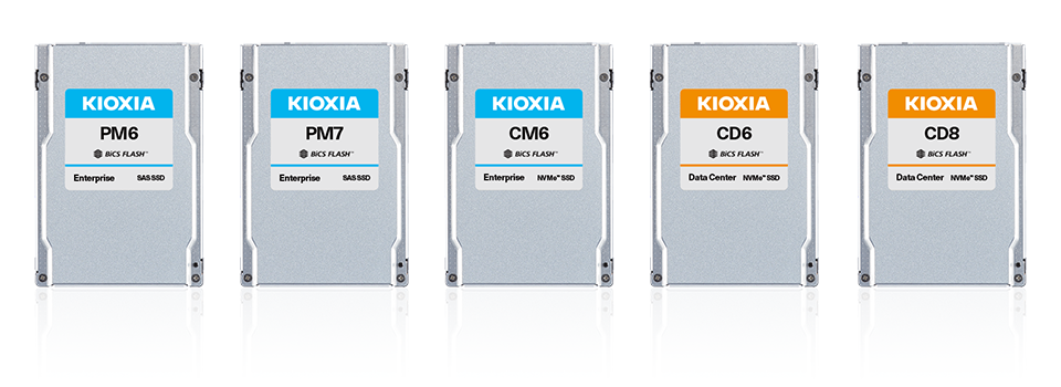 キオクシア：MicrochipのAdaptecホストバスアダプタおよびSmartRAIDアダプタとの相互運用性を確認したSSDのラインアップ