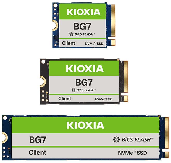 クライアントSSD「KIOXIA BG7シリーズ」