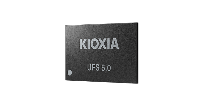 UFS 5.0対応組み込み式フラッシュメモリ製品