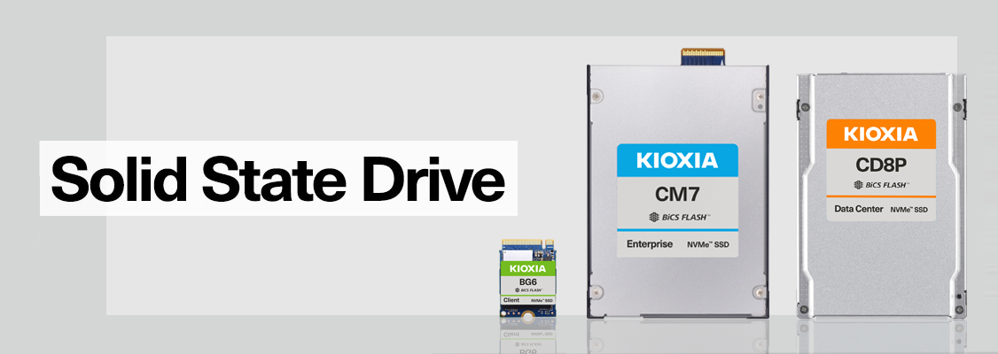 Disques SSD KIOXIA pour entreprises