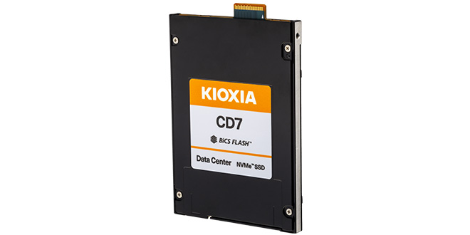 KIOXIA CD7 E3.S SSD product image