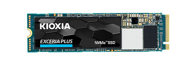 NVMeTM対応 EXCERIA PLUS SSD 製品イメージ 