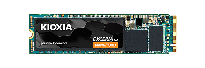 NVMeTM対応 EXCERIA G2 SSD 製品イメージ