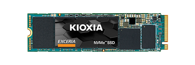 NVMeTM対応 EXCERIA SSD 製品イメージ