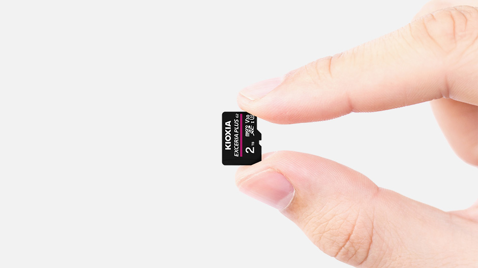 Zdjęcie karty microSD EXCERIA PLUS G2 – 03