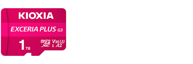 EXCERIA PLUS microSD Memory Card product image