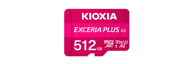 EXCERIA PLUS microSD Memory Card product image