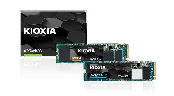 “KIOXIA” branded SSD products