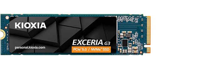 NVMe™ 対応 EXCERIA G2 SSD 製品イメージ