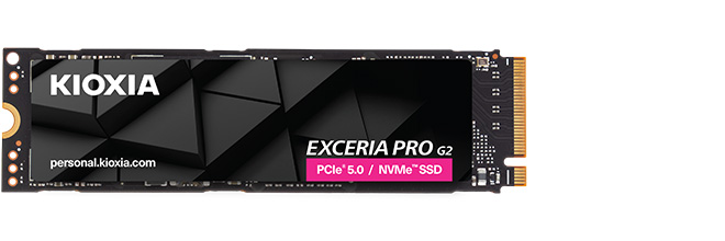 NVMe™対応 EXCERIA PRO SSD 製品イメージ