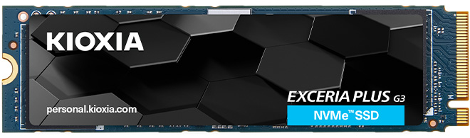 EXCERIA PLUS G2 NVMe™ SSD 製品イメージ