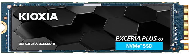 Dysk EXCERIA PLUS G3 NVMe™ SSD — obraz produktu