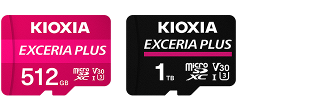 EXCERIA PLUS microSDメモリカード 製品イメージ