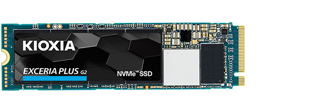 NVMe™対応 EXCERIA PLUS G2 SSD 製品イメージ