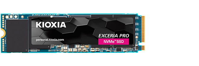 NVMe™対応 EXCERIA PRO SSD 製品イメージ
