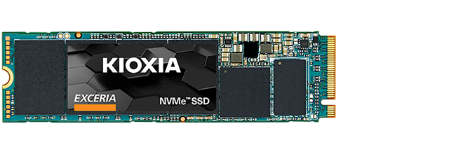 NVMe™ 対応 EXCERIA SSD 製品イメージ